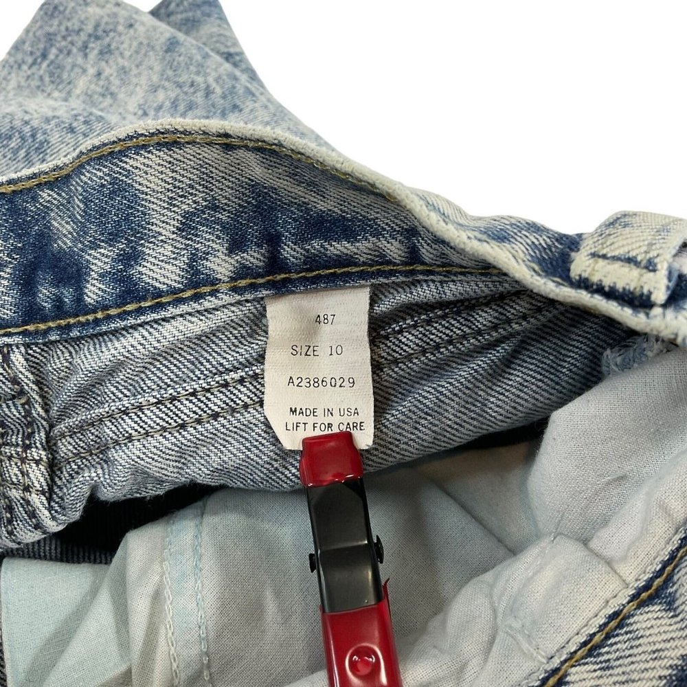 Vintage Y2k Essentials Sport Jeans Womens Sz 10 Acid Wash Skinny High Rise Denim - Picture 6 of 11